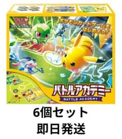 ポケモンカードゲーム バトルアカデミー 6BOX 新品未開封 - メルカリ