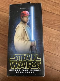 大谷翔平選手　スターウォーズコラボ　バブルヘッドのサムネイル