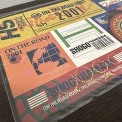 浜田省吾 ON THE ROAD 2001 ステッカーのサムネイル