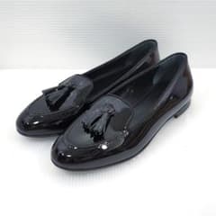 極美品✨Church's NINA パテントレザー タッセルローファー 黒 36