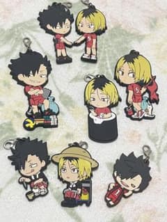 ハイキュー！！ 黒尾鉄郎 孤爪研磨 ラバーストラップのサムネイル