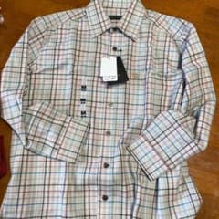 メンズチェックシャツMのサムネイル