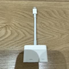 Lightning HDMI変換アダプター ホワイトのサムネイル