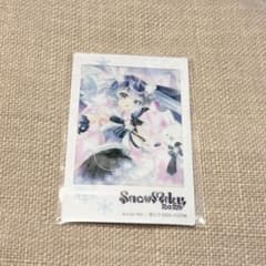 하츠네 미쿠 Snow Miku 2025 브로마이드 체키 KEI
