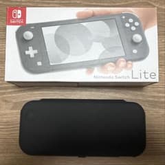 NintendoSwitch Lite グレー 箱付きのサムネイル
