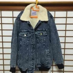 PUNYUS 裏ボアデニムジャケットのサムネイル