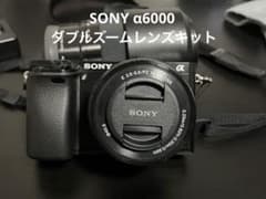 【即実用可】SONY sony α6000 ダブルズームレンズキットのサムネイル