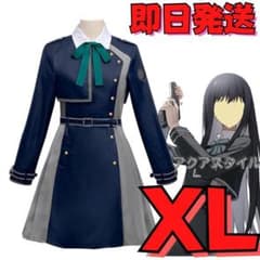 □ XL 사이즈 리콜리스 리코일 이노우에 타키나 이노우에 타키나 코스프레 의상