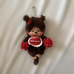 Monchhichi チアリーダー ぬいぐるみ キーホルダーのサムネイル