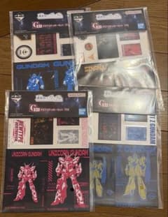 機動戦士ガンダム 一番くじ G賞クリアステッカーセット