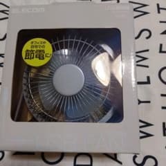 ELECOM USB扇風機 シルバーのサムネイル