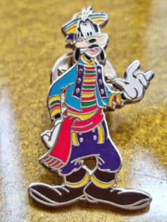 グーフィー 日本限定 廃盤 ピンバッジ 入手困難 限定 ディズニー