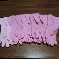 ゴム手袋　左手のみ　10枚セット　Mサイズのサムネイル