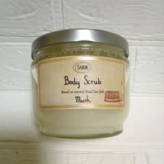 【新品未使用品】SABON サボン ボディ スクラブ ムスク  600gのサムネイル