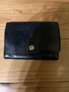 【IL BISONTE】イルビゾンテ 三つ折り財布 ネイビー 本革のサムネイル