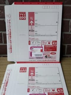 日本郵便 新レターパックプラス 600 10枚 ◎折らずに発送可能です