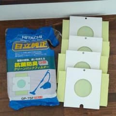 日立純正 抗菌防臭3層 クリーンパックフィルターのサムネイル