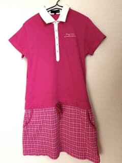 23区 GOLF Women's Golf Wear Dress, Pink, ML Size