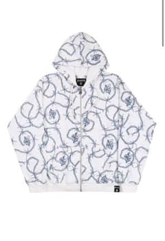 SUPPLIER CHAIN CROSS LOGO ZIP HOODIEのサムネイル