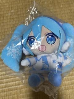 新品★初音ミク 雪ミク ぬいぐるみ あるや　雪まつり　札幌　限定のサムネイル