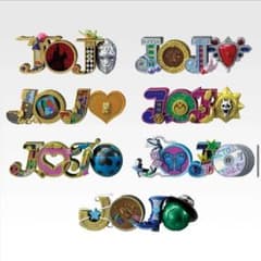 ジョジョ　一番くじ　ロゴ　H賞　1.2.3.4.5.7 6種セット 一番くじ ジョジョの奇妙な冒険 H賞 LOGO 7種 コンプセット - メルカリ