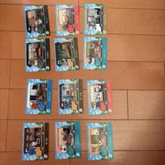 どうぶつの森 amiiboカード キャンピングカー 12枚セットのサムネイル