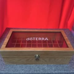 ドテラ 【正規品】木箱 ウッドボックス50本収納 - メルカリ