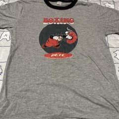 Disney PETE ボクシング Tシャツ グレーのサムネイル