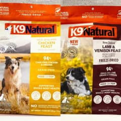 K9 Natural チキン/ベニソンフィースト 500g×2フリーズドライ - メルカリ