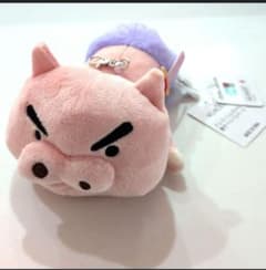 クレヨンしんちゃん ぶりぶりざえもん 寝そべりパスケース