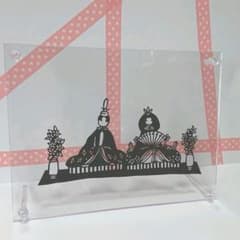 【切り絵】おひなさまＣのサムネイル
