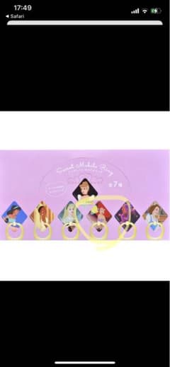 ディズニープリンセス　スマホリング　アリエルのサムネイル