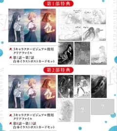 私を喰べたい、ひとでなし 台本イラストポストカード 13枚 クリア