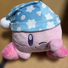 커비 해피모닝 BIG 봉제인형 좋은 아침