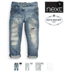 値下げ！！！新品タグ付き NEXT ダメージパンツのサムネイル