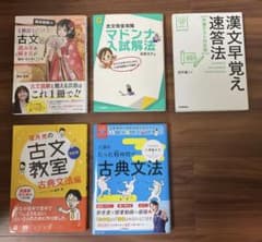 古文 漢文　参考書 5冊セット 大学受験のサムネイル