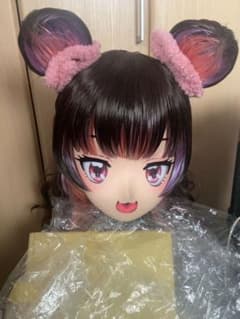 美少女　着ぐるみ　マスク　瞳交換用4種類付き 美少女 着ぐるみ マスク 瞳交換用4種類付き - メルカリ