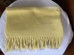美品　CARVEN マフラー イエローのサムネイル