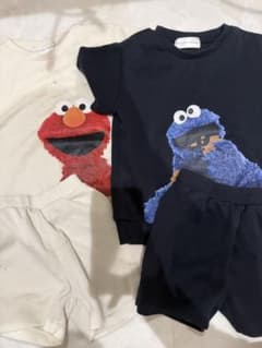 SNIDEL HOME セサミストリート Tシャツ 2枚セットのサムネイル