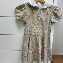 花柄 半袖ワンピース パフスリーブのサムネイル