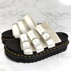 【未使用】ドクターマーチン BLAIRE SLIDE 白 サンダル UK3 未使用】ドクターマーチン BLAIRE SLIDE 白 サンダル UK3 - メルカリ
