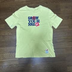 NIKE GROW YOUR SOLE Tシャツ イエロー Mサイズのサムネイル