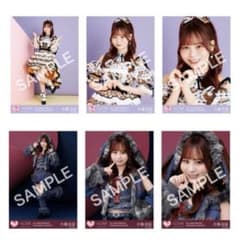 LOVE イコラブ 生写真 8周年ツアー衣装 生写真 大場花菜 6種 闇堕ち