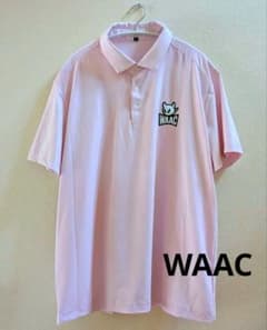 WAAC PLAYERS EDITION 半袖ポロシャツ ピンク XL ワック WAAC PLAYERS EDITION 半袖ポロシャツ ピンク XL ワック - メルカリ