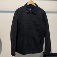 GAP ブラック デニムジャケット 裏ボア M - メルカリ