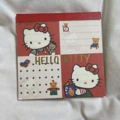 昭和レトロ] ハローキティ メモ帳 4分割デザイン サンリオ - メルカリ