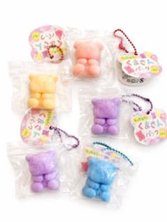 【新品】スクイーズ もっちもち！くまさんパック 5点セット