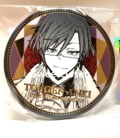 桃源暗鬼 TSUTAYA メタリック缶バッジ オーロラホログラムシール 月詠