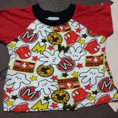 最終値下げ！ミッキーTシャツ90のサムネイル