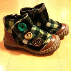 18㎝ 　Lovely  Smileのショートブーツのサムネイル